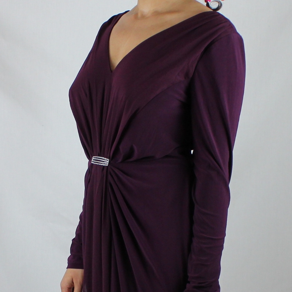 Lauren Ralph Lauren Purple Full Length Ball gown size 6 - Picture 1 of 5